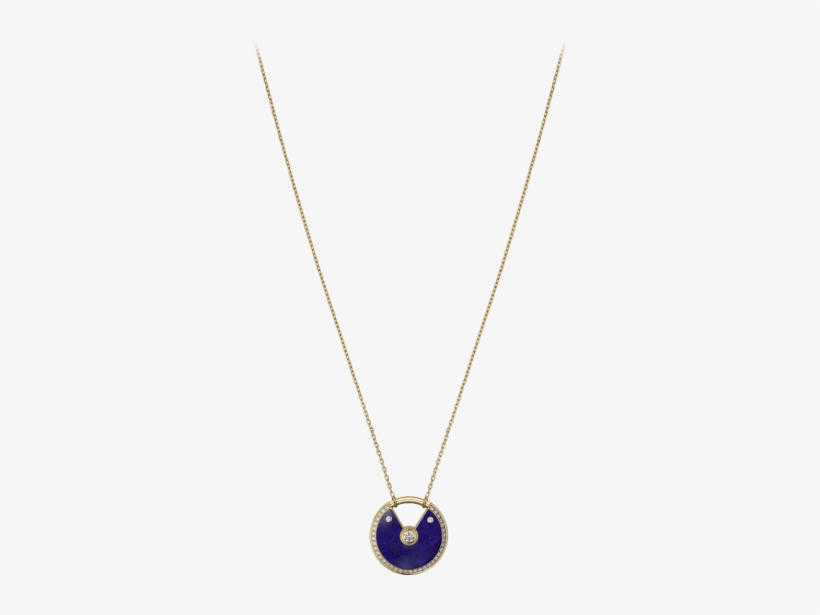 Amulette De Cartier Necklace, Medium Model Yellow Gold, - Collana Swarovski Oro Rosa, transparent png #2480876
