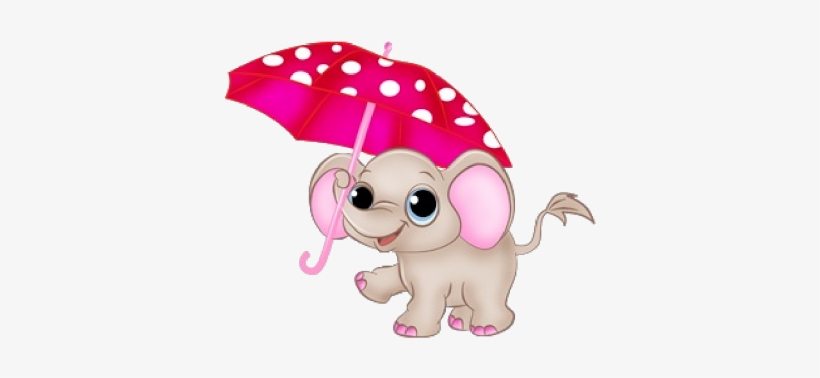 Cute Baby Elephant Cartoon, transparent png #2481145