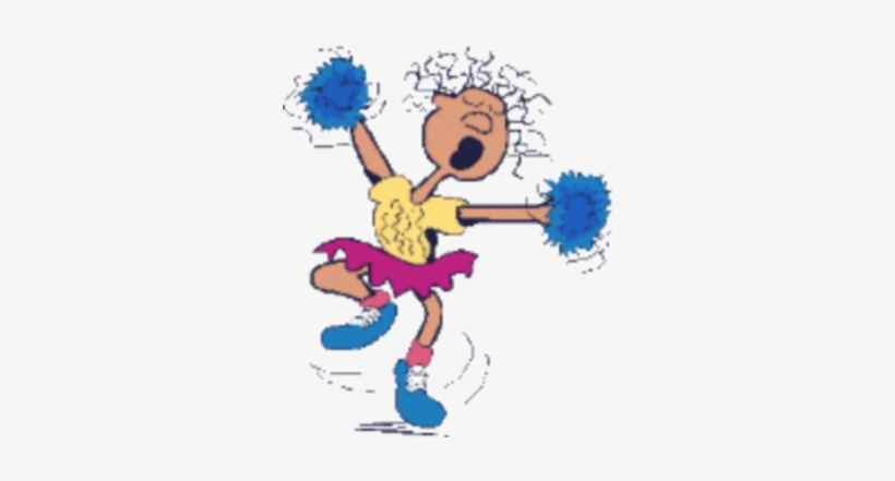 Free Download Cheerleaders Drawing Sport - Cheerleader Cartoon, transparent png #2481616