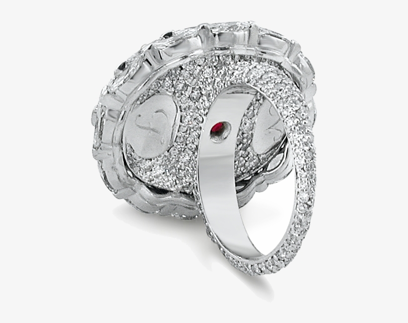 Cad Man Jewellery Ruby Ring Back - Ring, transparent png #2481714