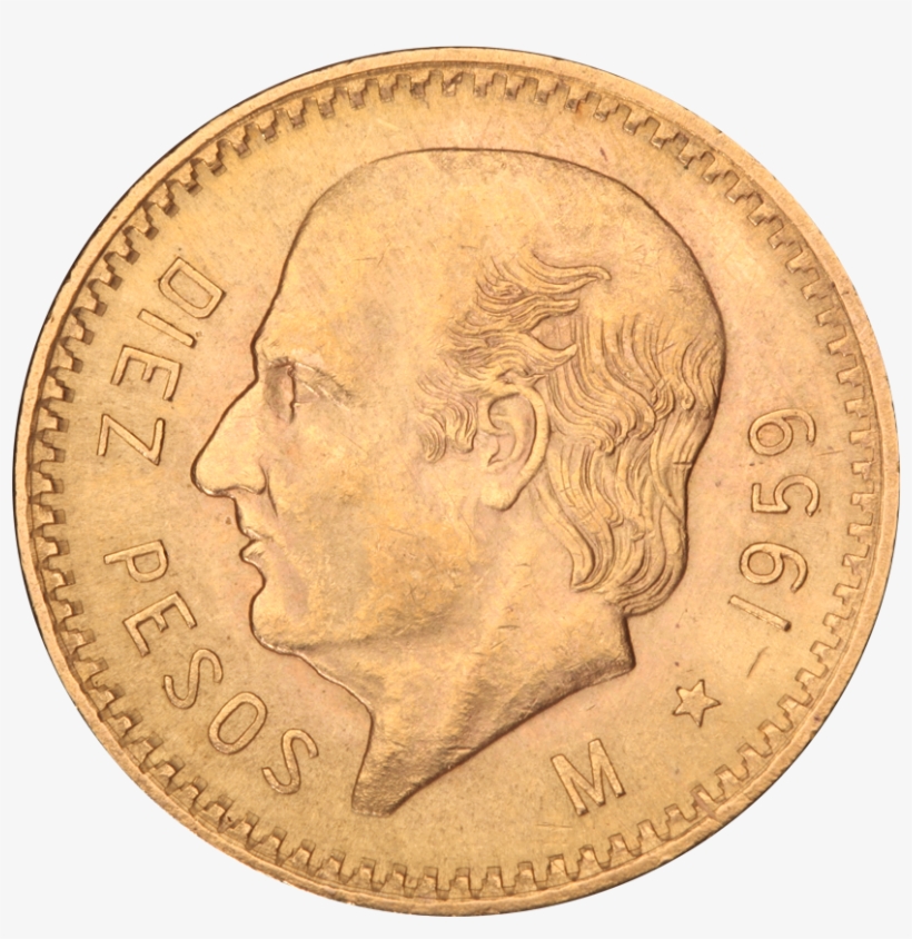 5, 5, 10 Pesos Front - Mexico Gold 2.5 Pesos, transparent png #2481772