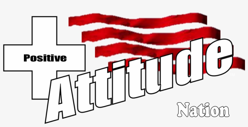 Positive Attitude Nation Logo - Attitude Png Text Black Background, transparent png #2482160