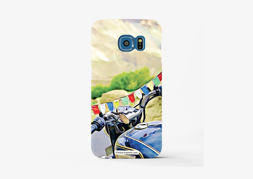 Mobile Case For Samsung Galaxy S6 Bike Flags - Mobile Phone, transparent png #2482406