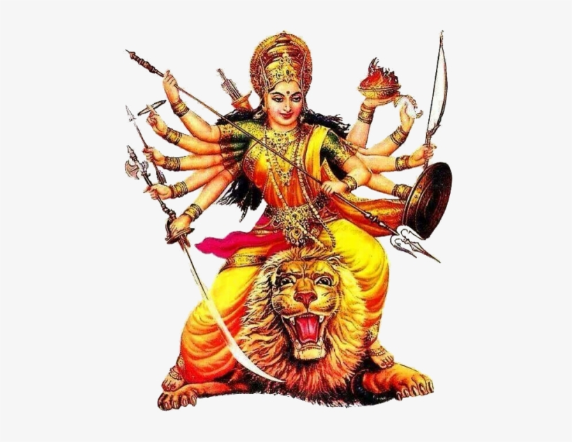 Free Png Lord Durga Png Images Transparent - Maa Durga Png Hd, transparent png #2482462