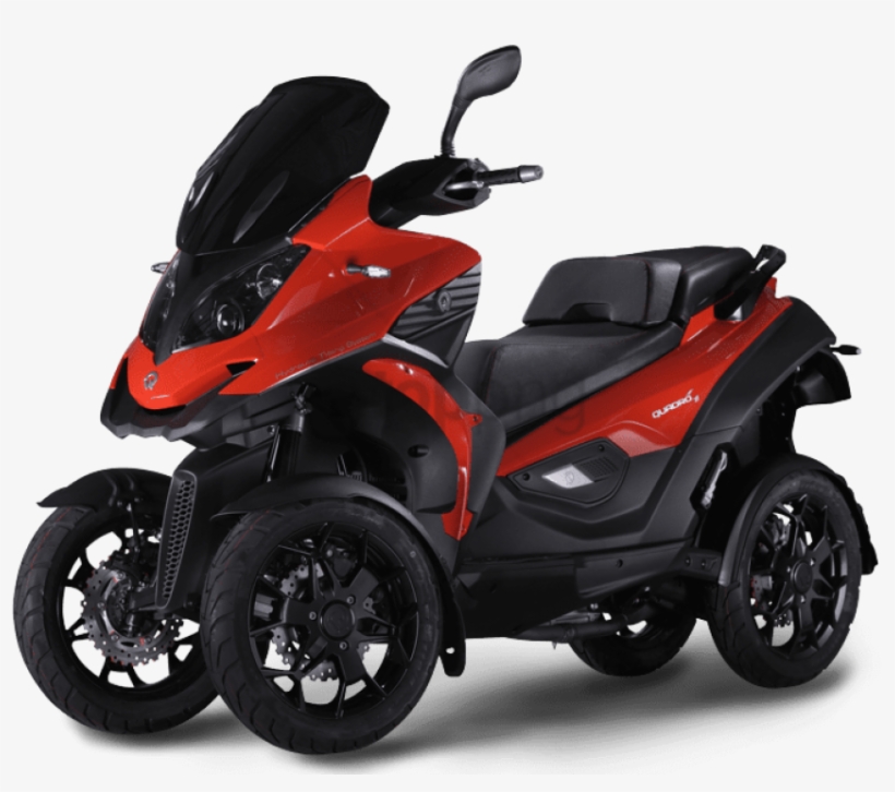 Clipart Free Download Is Motorcycle Technology Going - 4 Wheels Scooter Bike, transparent png #2483368