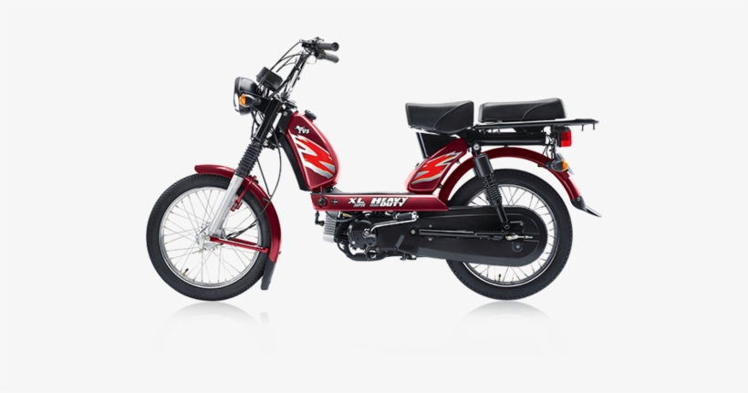 Red Xl Super Heavy Duty Colors Two Wheeler - Tvs Xl Price In Hyderabad, transparent png #2483434