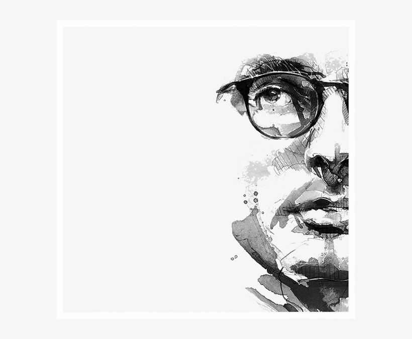 Png Black And White France Drawing Sketch - 水墨 人像, transparent png #2483777