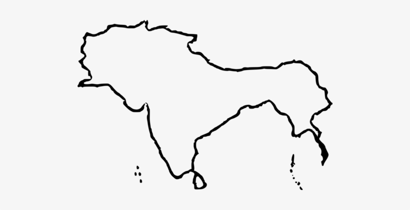 Akhand Bharat Map India Byte Army - Indian Army Cliparts, transparent png #2483858