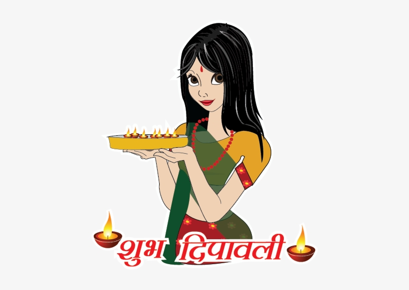 Happy Diwali Stickers - Diwali, transparent png #2484283