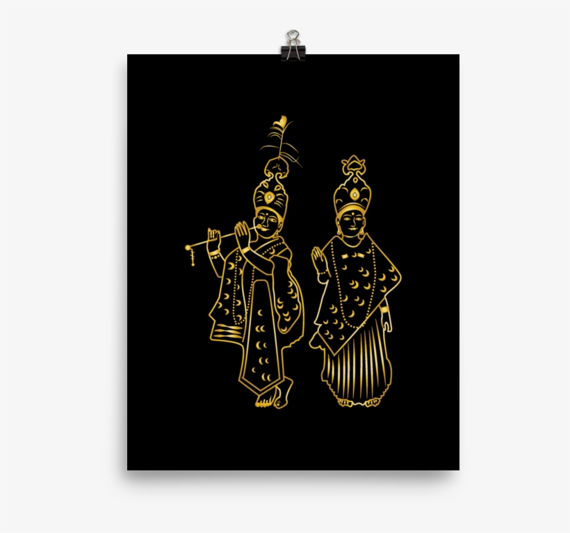 Hts Radha Krishna Photo Paper Poster - Cath Lab, transparent png #2484346