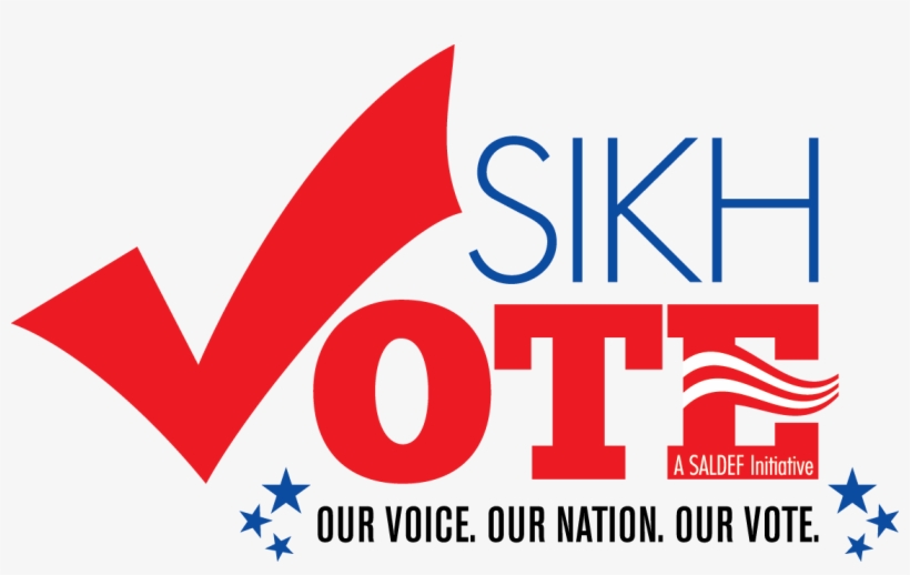 Sikhvote Is A Voter Turnout Initiative Of The Sikh - Sikh American Legal Defense And Education Fund, transparent png #2484467