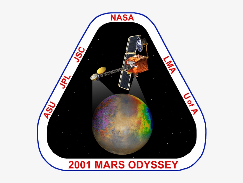 2001 Mars Odyssey - 2001 Mars Odyssey Ornament (round), transparent png #2484526