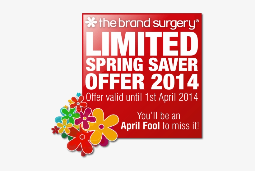 The Brand Surgery Spring Saver Offer - May Kadoody, transparent png #2484630