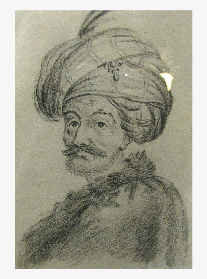 Turban Drawing Pencil Png Black And White Download - Pencil, transparent png #2484674