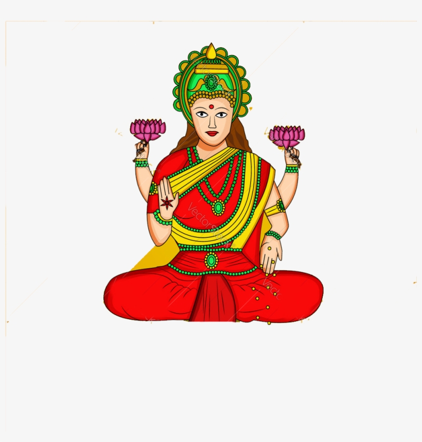 Maha Lakshmi Puja Png Image Download - Akshaya Tritiya, transparent png #2484808