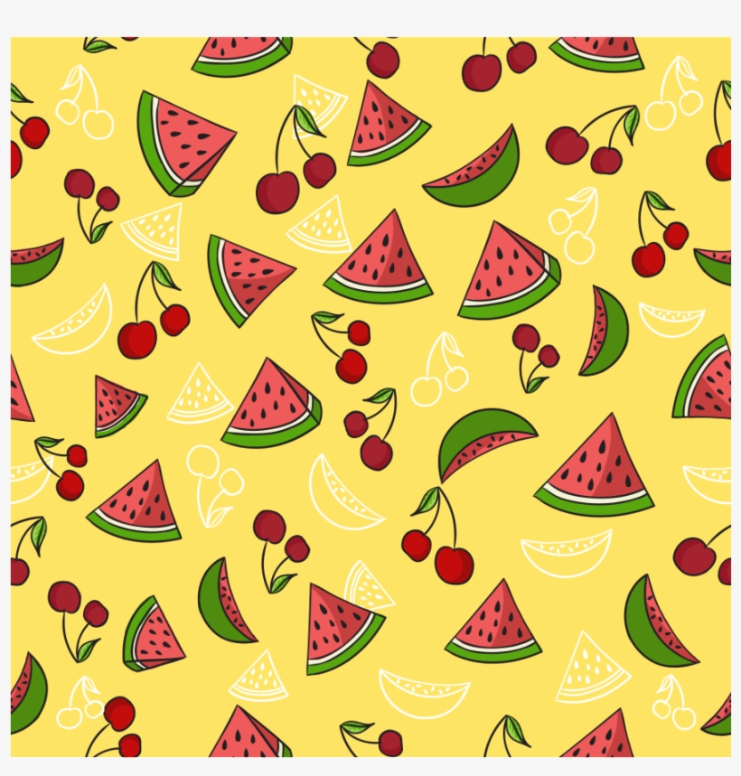 Hand Drawn Fruit Background Illustration Png Images - Portable Network Graphics, transparent png #2484809