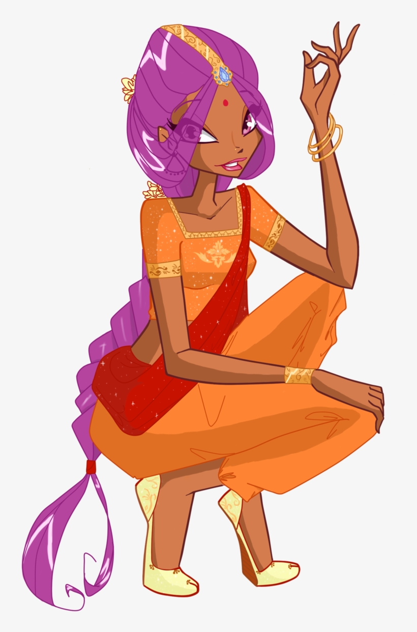 Lakshmi Casual S1 By Djstarberry - Deviantart Winx Club Casual, transparent png #2484892
