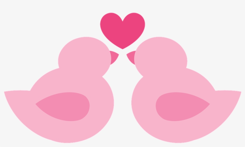 Birds,in Love,marriage,love,color Pink,pink,rosa, - Marriage, transparent png #2485235