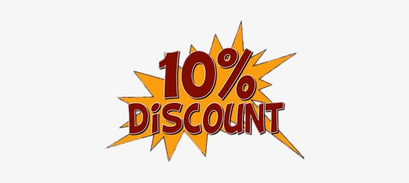 10% Discount, transparent png #2485288