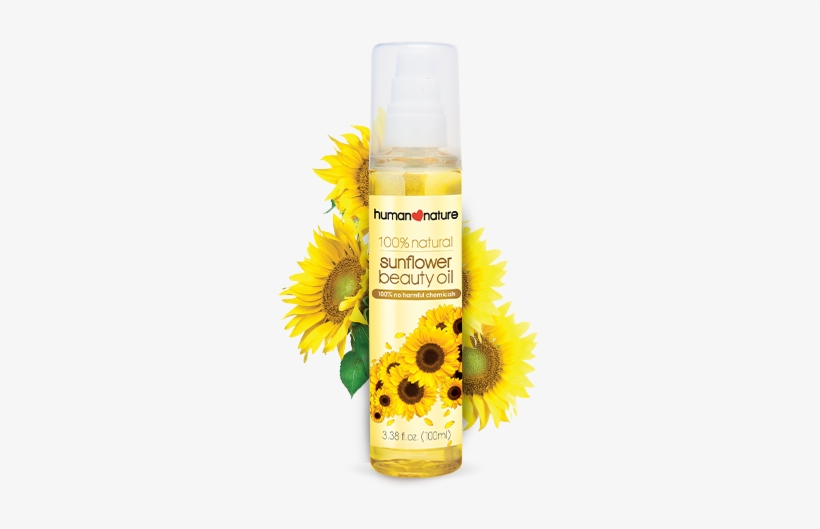 Face - Sunflower Beauty Oil Human Nature, transparent png #2485380