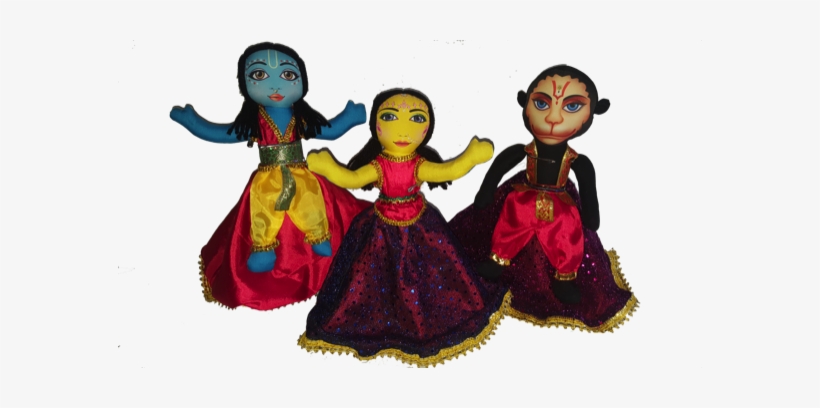 Radha Krishna Dolls Of Love Site - Doll, transparent png #2485442