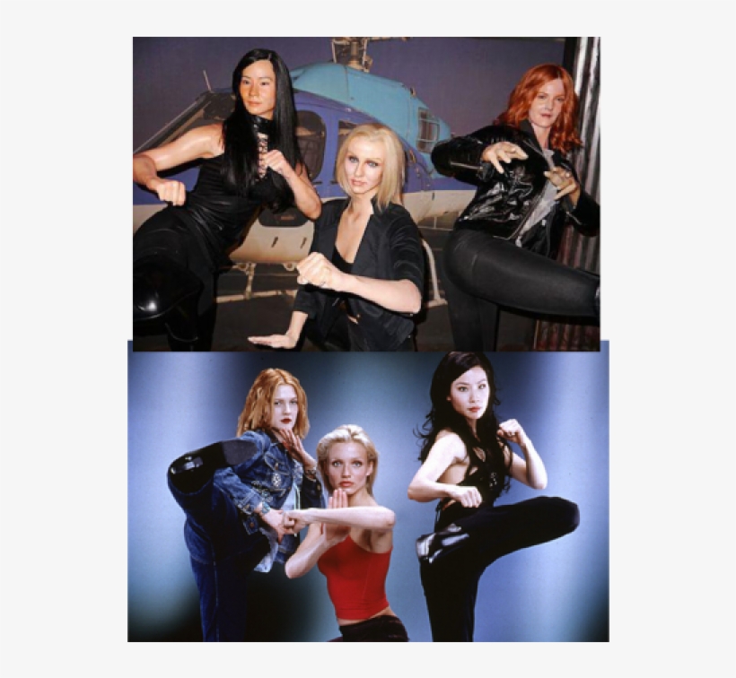 Cameron Diaz, Drew Barrymore And Lucy Liu - Charlie's Angels, transparent png #2486180