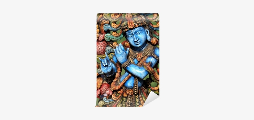 Lord Krishna Mural, transparent png #2486621