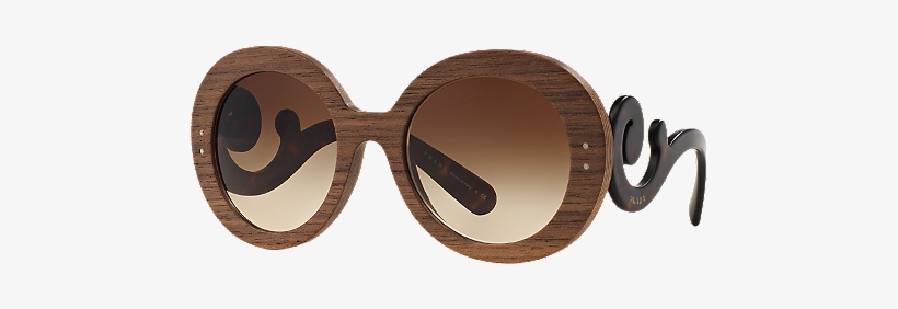 Sunglasses - Prada Baroque Pr 27rs Iam6s1 55mm - Okulary Przeciwsłoneczne, transparent png #2486816