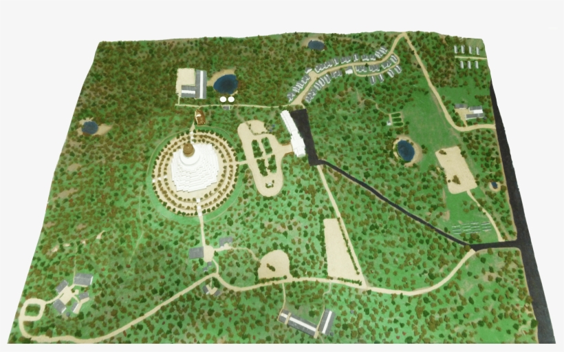 The Great Stupa Master Plan - Lawn, transparent png #2487220
