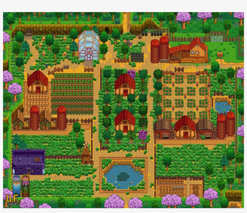 Standardmy Co-op Farm Plan - Stardew Valley, transparent png #2487367