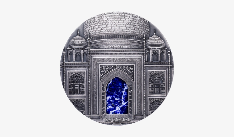 Fiji 2014 100$ Taj Mahal 1 Kg Antique Finish Silver - Silver, transparent png #2487502