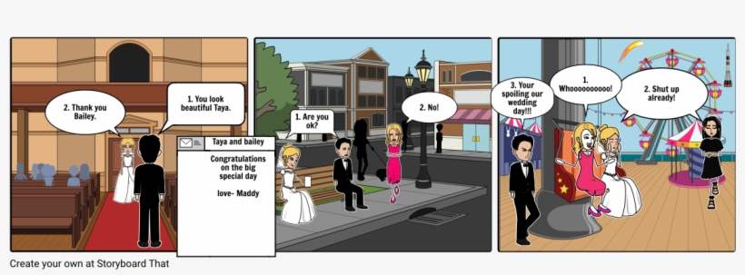 The Newly Weds - Cartoon, transparent png #2487751