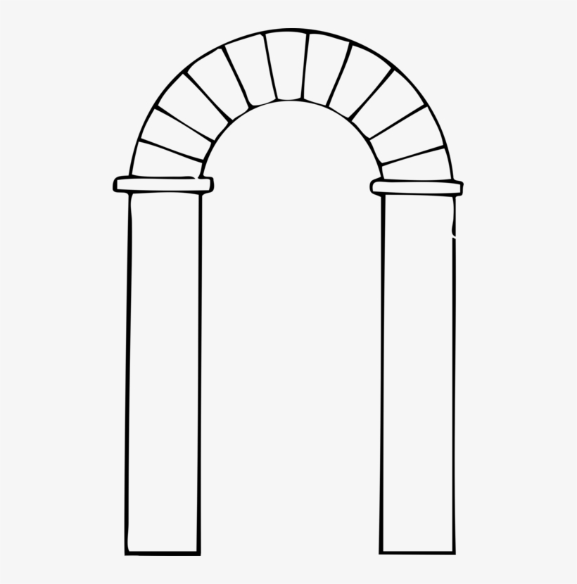 Svg Royalty Free Stock Collection Of Free Arched Clipart - Arch Clipart, transparent png #2487977