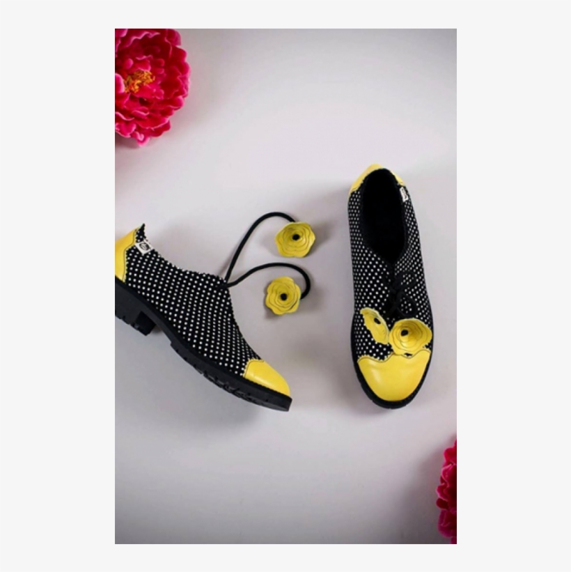 In Stock Summer Flower - Burbulaslithuania Leather Shoes-women's Shoes-classic, transparent png #2488300