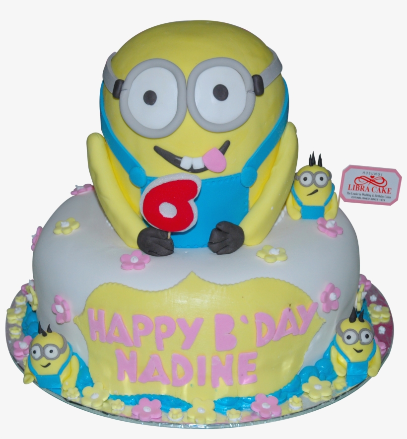 Master Minion Full Cake View Minion Sendiri - Child Birthday Cake, transparent png #2488430