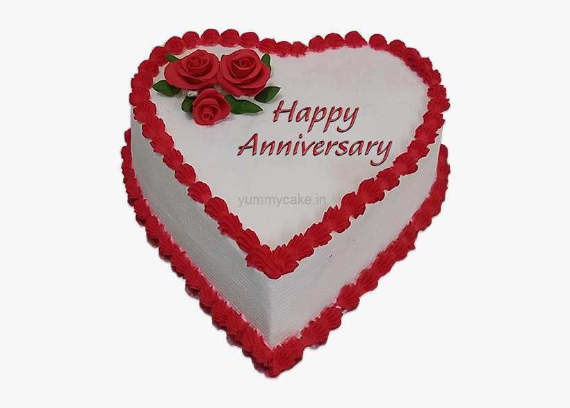 Anniversary Cake Heart Shape, transparent png #2488579