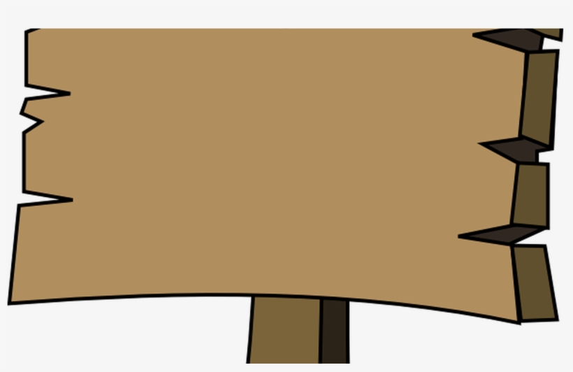 Cartoon Wooden Sign Thing Old Hanslodge Cliparts - Camp Sign Clipart, transparent png #2488608