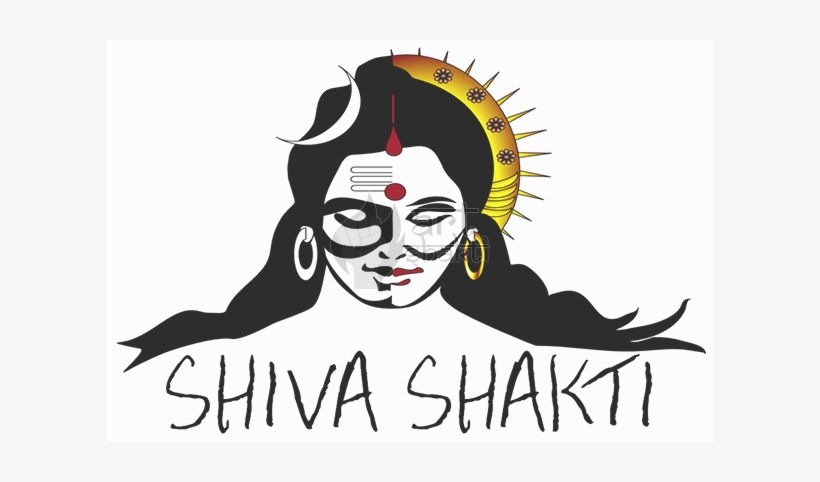 Shiva Shakti Graphics Art - Illustration, transparent png #2489210