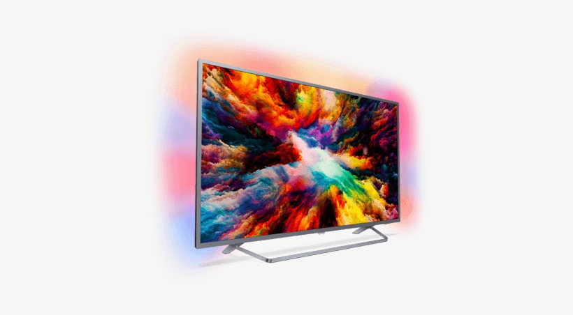 Philips 7500 Series 4k Uhd Led Android Tv - Philips 65pus7363, transparent png #2489350