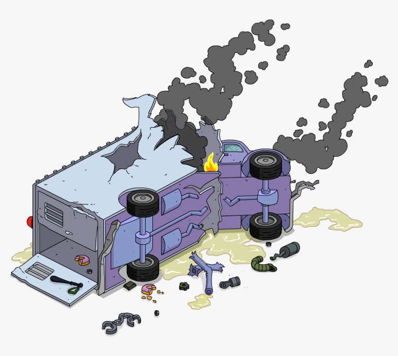 Prison Bus Menu - Simpsons Movie Molloy, transparent png #2489632