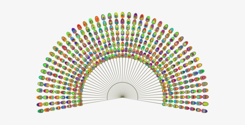 Circle Human Concentric Objects Disk - Concentric Circles Of People, transparent png #2489911