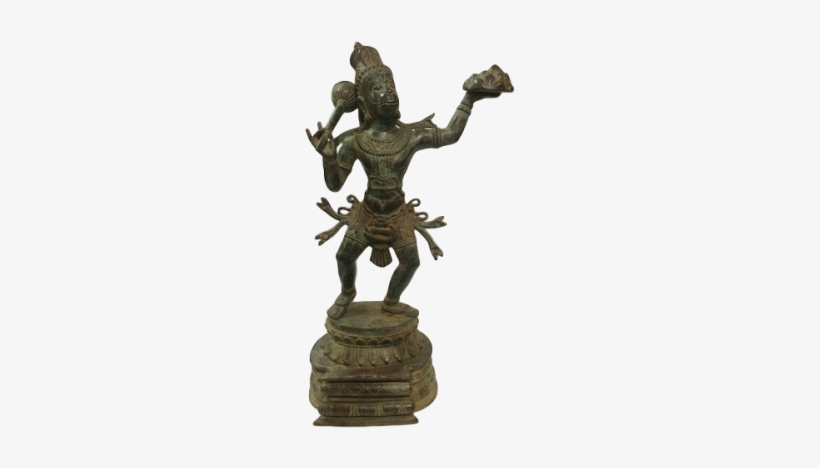 Java Brass Hanuman - Statue, transparent png #2489941