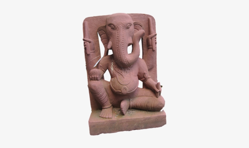 Old Javanese Brass Ganesha - Carving, transparent png #2490157