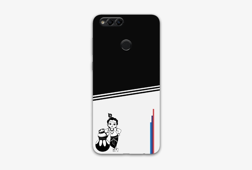 Kid Krishna With Splicing Black Honor 7x Mobile Case - Smartphone, transparent png #2490878
