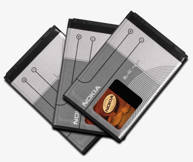 Mobile Battery Png Hd - Nokia Battery Bl-4c Li-ion 860 Mah, transparent png #2490962