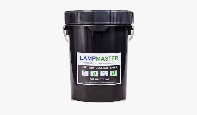 Dry Cell Battery Recycling Kit 5gal - Recycling, transparent png #2491235