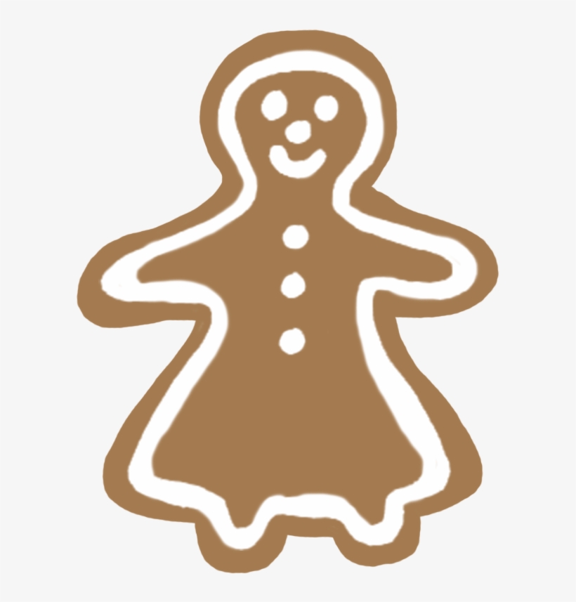 Gingerbread Woman, Gingerbread Man - Christmas Day, transparent png #2491963