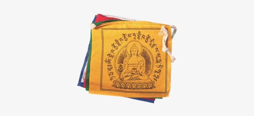 Rectangular Buddhist Prayer Flags - Buddhist Prayer Flags, transparent png #2491990