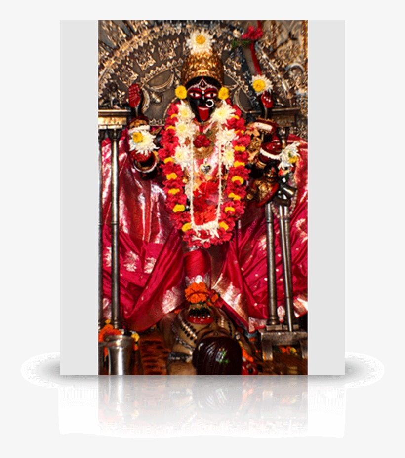 Ma Bhavatarini Kali W/red Sari - Hinduism, transparent png #2492240