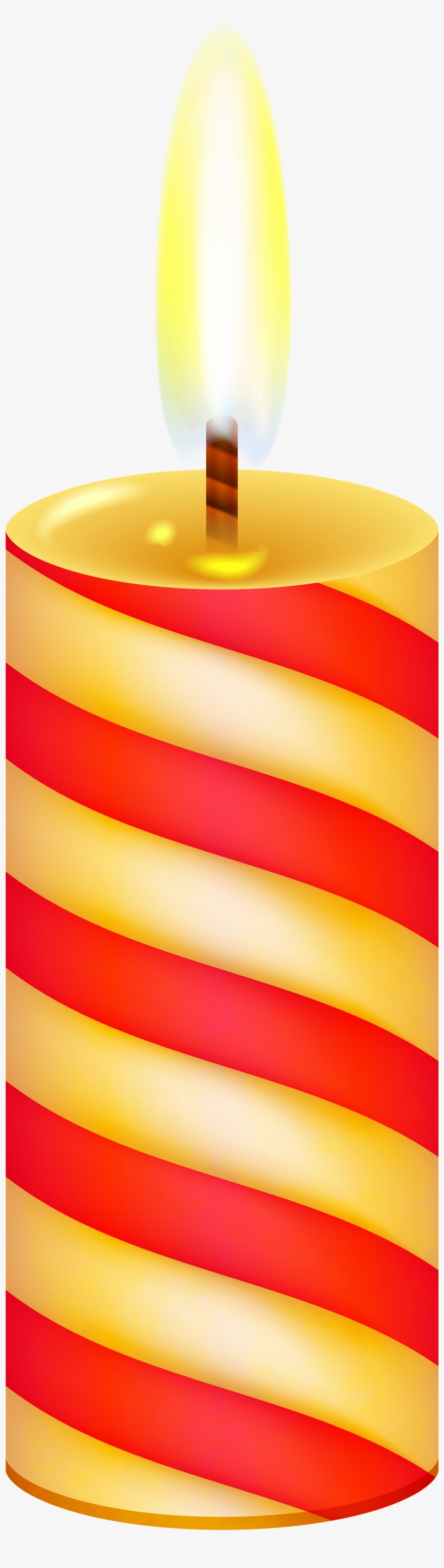 Red Png Clip Art Best Web - Candle Yellow Red, transparent png #2492409